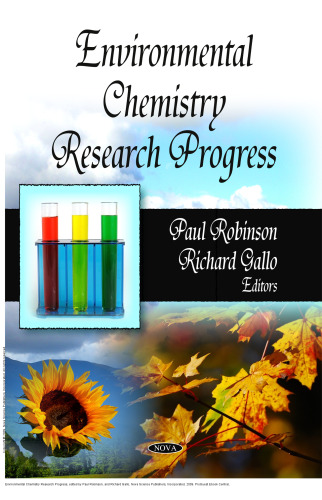 Environmental Chemistry Research Progress