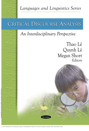 Critical Discourse Analysis : An Interdisciplinary Perspective