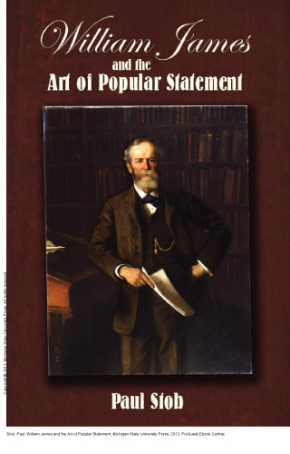 William James and the Art of Popular Statement