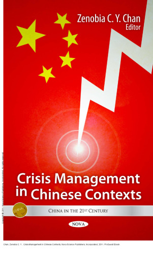 Crisis Management in Chinese Contexts