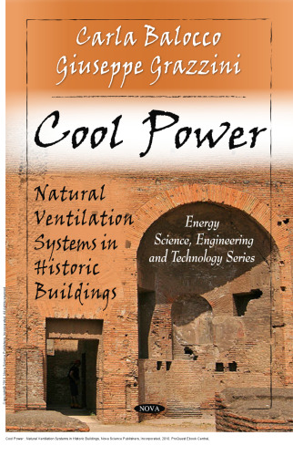 Cool Power : Natural Ventilation Systems in Historic Buildings