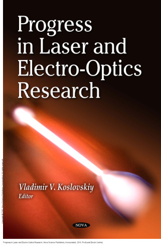 Progress in Laser and Electro-Optics Research