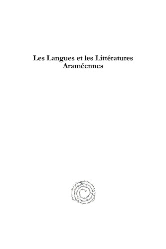 Les Langues Et Les Litt�ratures Aram�ennes