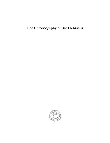 The Chronography of Bar Hebraeus
