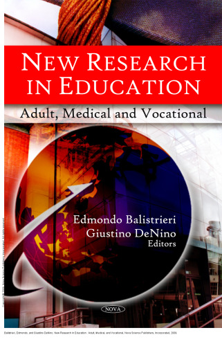 New Research in Education : Adult, Medical, and Vocational
