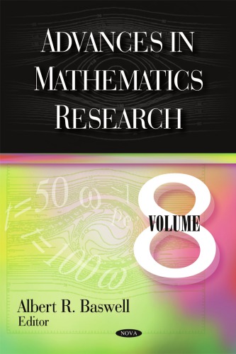 Advances in mathematics research, Vol.08