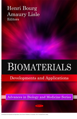 Biomaterials Developments and Applications