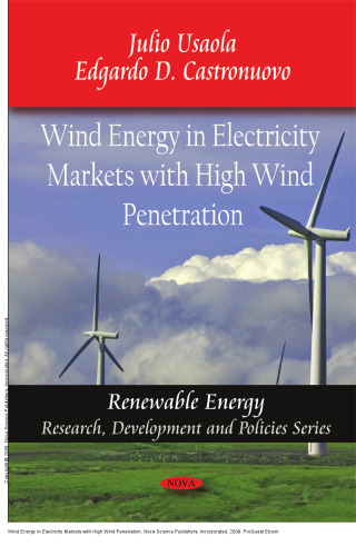 Wind Energy in Electricity Markets with High Wind Penetration