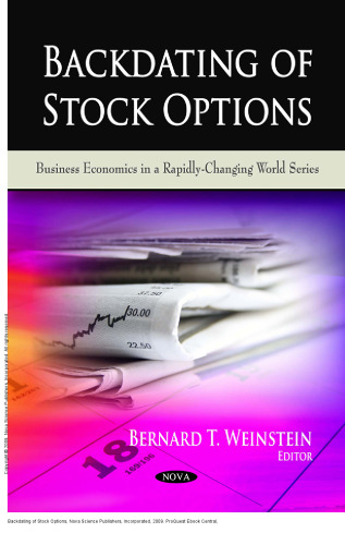 Backdating of Stock Options