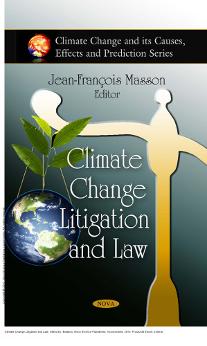 Climate Change Litigation and Law