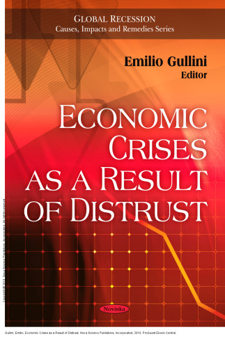 Economic Crises as a Result of Distrust