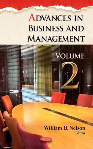 Advances in Business & Management: Volume 2 (Advances in Business and Management)