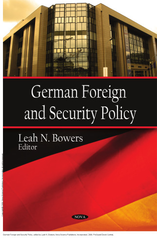 German Foreign and Security Policy