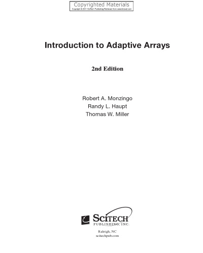 Introduction to Adaptive Arrays