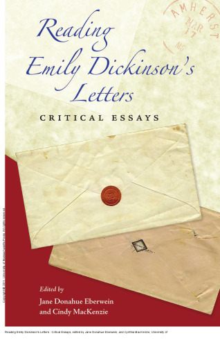 Reading Emily Dickinson's Letters : Critical Essays