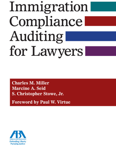 Immigration Compliance Auditing for Lawyers