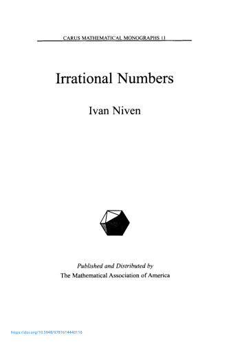 Irrational numbers