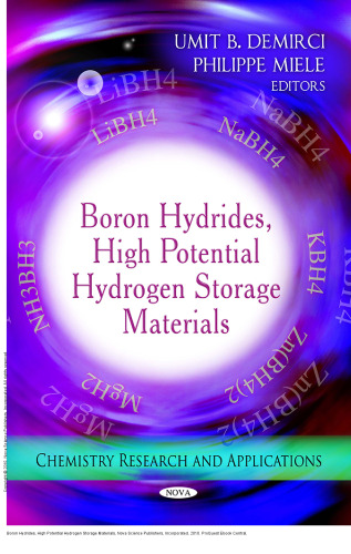 Boron Hydrides, High Potential Hydrogen Storage Materials