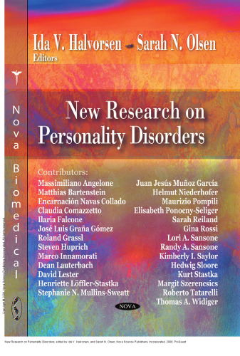 New Research on Personality Disorders