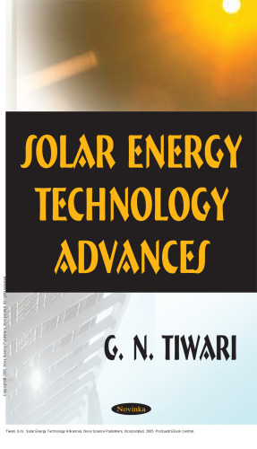 Solar Energy Technology Advances