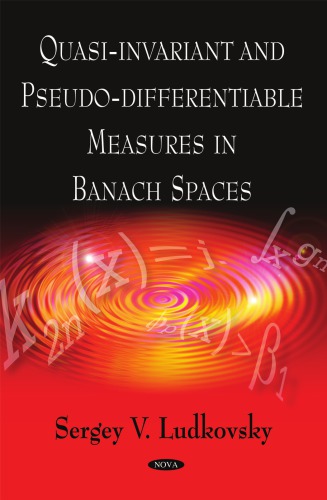 Quasi-invariant and pseudo-differentiable measures in Banach spaces