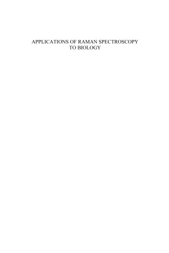 Applications of Raman Spectroscopy to Biology: From Basic Studies to Disease Diagnosis