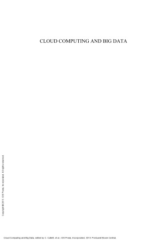 Cloud Computing and Big Data