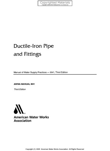 Ductile-Iron Pipe and Fittings