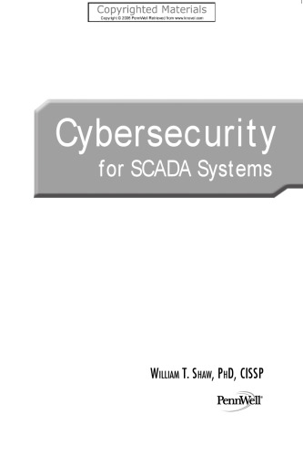 Cybersecurity for SCADA Systems
