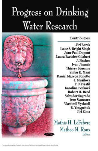 Progress on Drinking Water Research