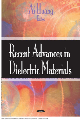 Recent Advances in Dielectric Materials