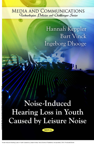 Noise-Induced Hearing Loss in Youth Caused by Leisure Noise