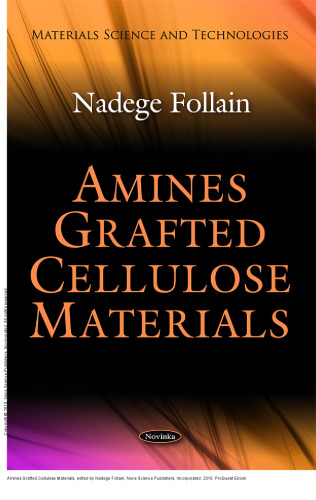 Amines Grafted Cellulose Materials