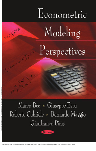 Econometric Modeling Perspectives