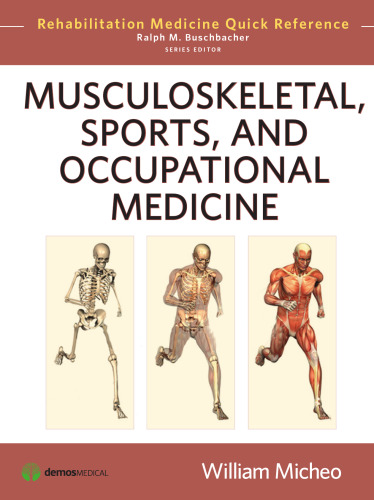 Musculoskeletal, Sports and Occupational Medicine