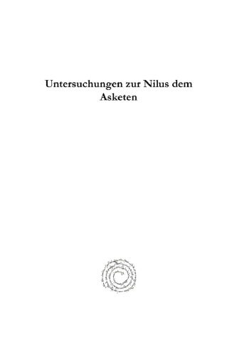 Untersuchungen zur Nilus dem Asketen