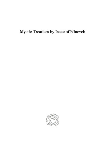 Mystic Treatises by Isaac of Nineveh