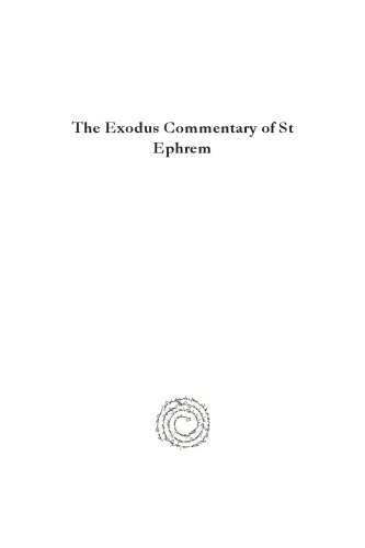 The Exodus Commentary of St Ephrem