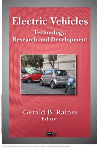 Electric Vehicles: Technology, Research and Development