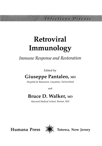 Retroviral Immunology: Immune Response and Restoration