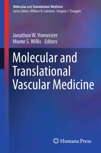 Molecular and Translational Vascular Medicine