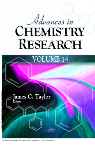 Advances in Chemistry Research