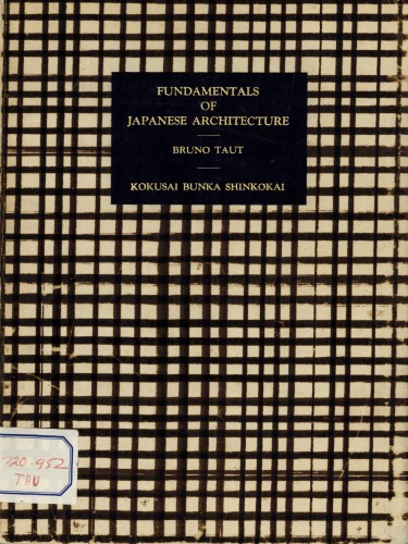 Fundamentals of Japanese Architecture