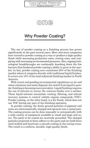 User’s Guide to Powder Coating