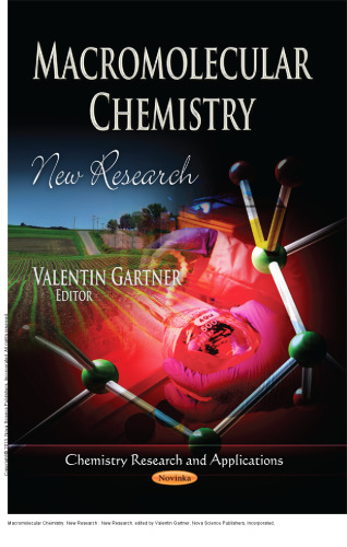 Macromolecular Chemistry: New Research : New Research