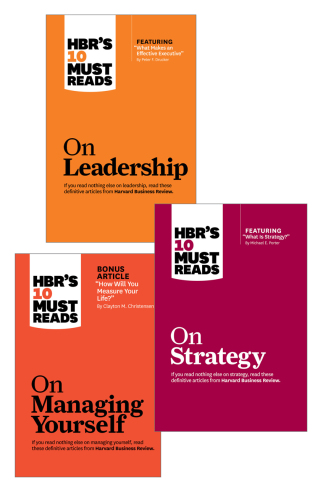 The HBR's 10 Must Reads Leader's Collection (3 Books)