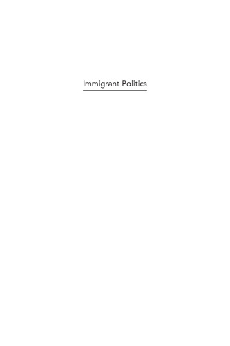 Immigrant Politics : Race and Representation in Western Europe