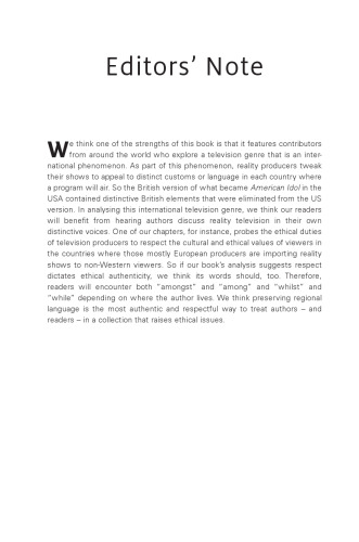 The Ethics of Reality TV: A Philosophical Examination