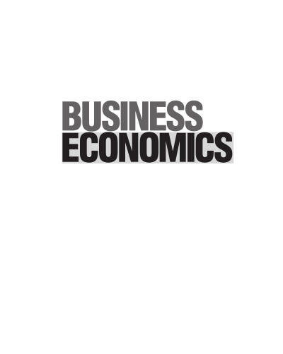 Business Economics: Knowledge and Energy