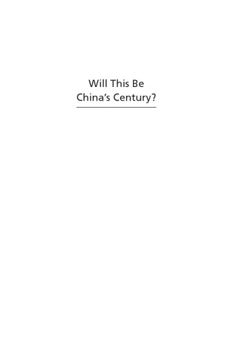 Will This Be Chinas Century?: A Skeptics View